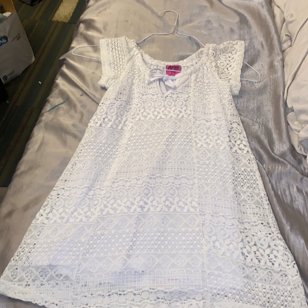 White summer dress
